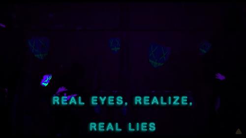 Real eyes, realise, real lies