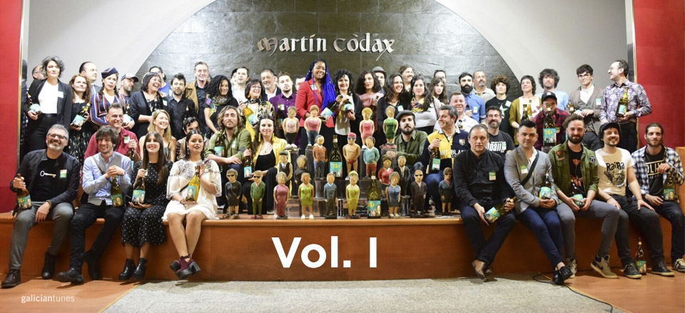 COÑECE OS FINALISTAS DA QUINTA EDICIÓN DOS PREMIOS MARTÍN CÓDAX DA MÚSICA. PARTE 1 COÑECE OS FINALISTAS DA QUINTA EDICIÓN DOS PREMIOS MARTÍN CÓDAX DA MÚSICA. PARTE 1